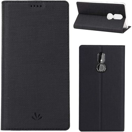 Coque Nokia 3.2 Housse En Cuir Premium Flip Case Portefeuille Etui Coque Pour Nokia 3.2 Noir