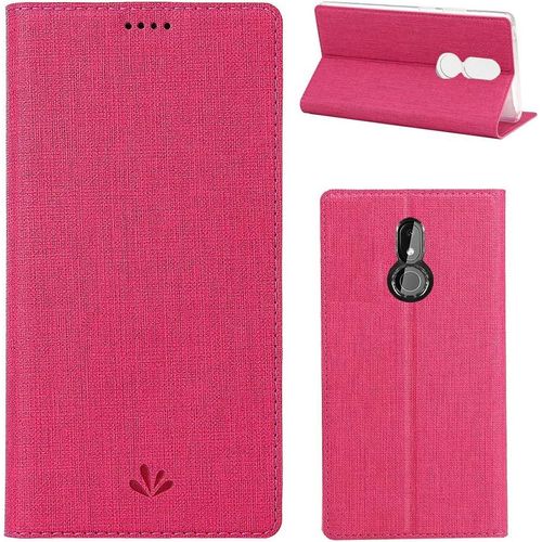 Coque Nokia 3.2 Housse En Cuir Premium Flip Case Portefeuille Etui Coque Pour Nokia 3.2 Rouge