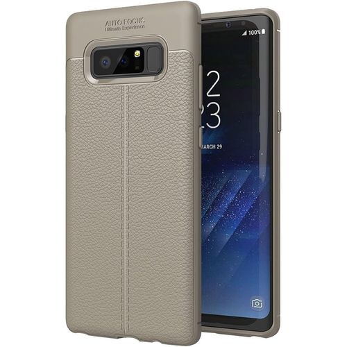 Coque De Téléphone Coque De Téléphone Portable For Samsung Galaxy Note 8 Litchi Texture Tpu Housse De Protection Arrière Coque De Téléphone Couleur : Grey