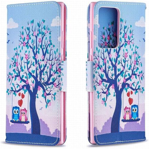 Coque Pour Samsung Galaxy Note20 Ultra Étui Housse En Cuir, Antichoc Léger Portefeuille Protecteur Coque Pour Galaxy Note20 Ultra Avec Fentes Pour Cartes, Arbre De Couleur