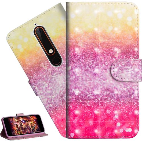 Coque Nokia 2.4portefeuille Etui Housse Pour Nokia 2.4 Coque 3d Bling Paillette Paillon Fleur Pu Cuir Flip Wallet Étui Coquille Couverture Pour Nokia 2.4yx Beige Sand
