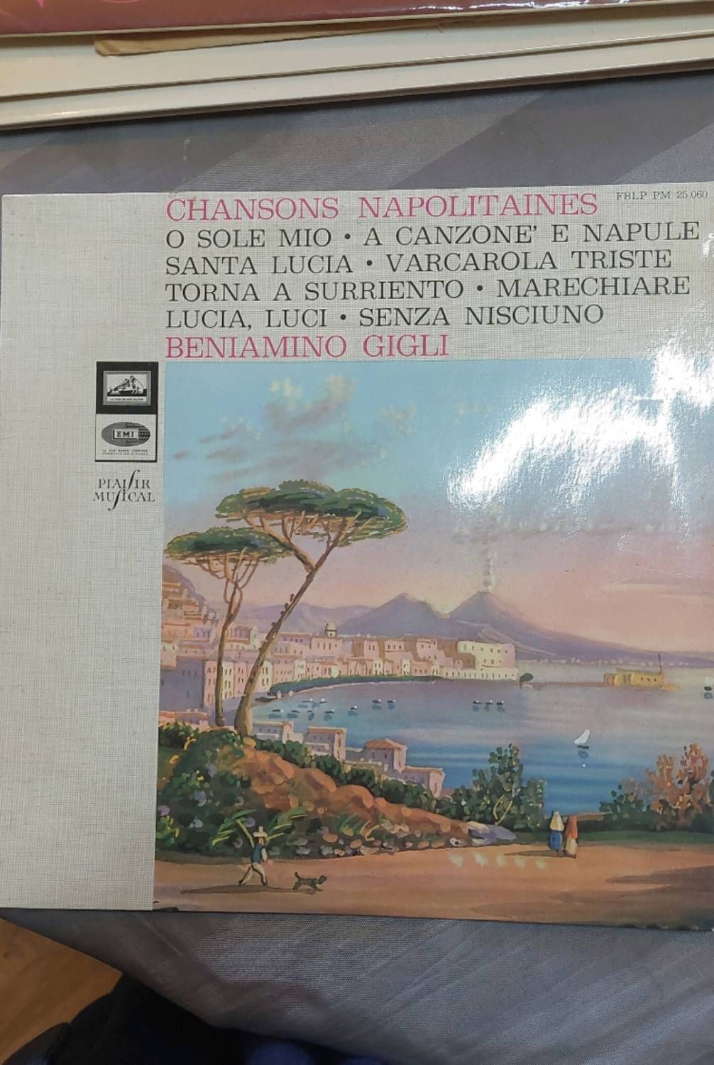 Chansons Napolitaines- Beniamino Gigli - Vinyle 25 Cm