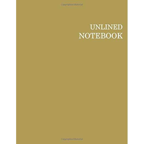 Unlined Notebook: Journal Blank Page Notebook For Travelers, Students, Office. 120 Blank Pages - Ideas & Such (Unlined Grid Journal)