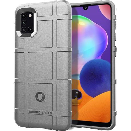 Pour Samsung Galaxy M31s Pleine Couverture Anti Choc Tpu Case Couleur Grey