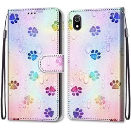 Coque Pour Xiaomi Redmi 7a, Premium Étui Housse En Cuir De Protection Avec Emplacements Cartes Fonction De Support Magnetique , Housse Etui Coque Pour Xiaomi Redmi 7a Pieds