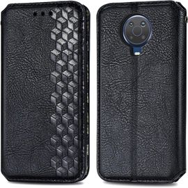 Coque Pour Nokia 6.3 Antirayures Noir Housse En Cuir Premium Pu Flip Case Portefeuille Etui Avec Magnétique Stand Support Et Emplacements Cartes Pour Nokia 6.3