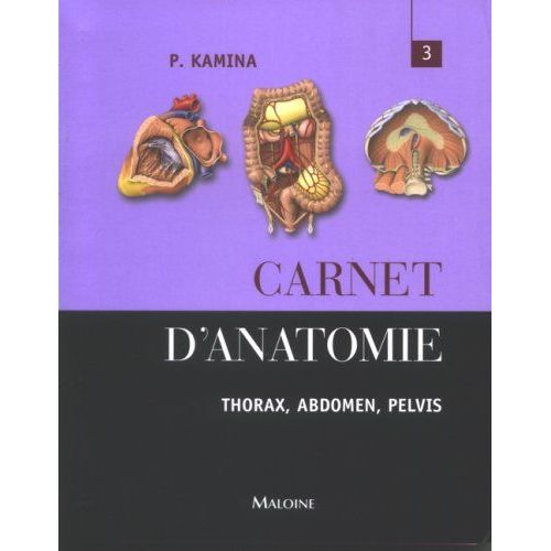 Carnet D'anatomie : Tome 3, Thorax, Abdomen, Pelvis
