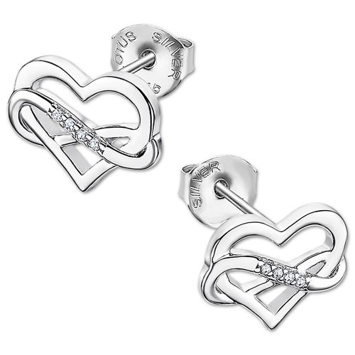 Collier Lotus Heart Infinity En Argent 925, Charmante Dame, Jlp3307-4-1