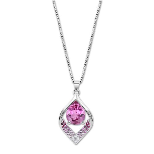 Collier Lotus En Argent 925, Charmante Dame, Jlp3711-1-2
