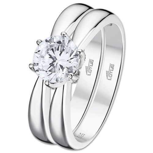 Bague Lotus En Argent 925 Avec Pierre En Zircone, Tendance Jlp3509-3-114