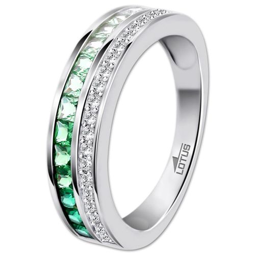 Bague Lotus En Argent 925 Avec Pierre En Zircone, Tendance Jlp3730-3-218
