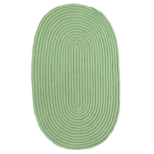 Tam Tam Tapis En Coton Réversible Effet Cordage 50 X 80 Cm - Vert Basilic