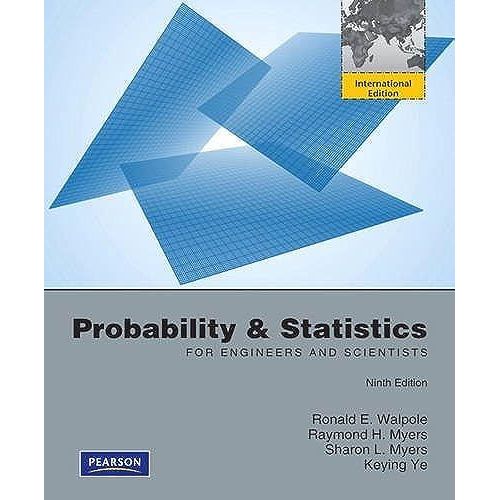 Probability & Statistics For Engineers & Scientists.