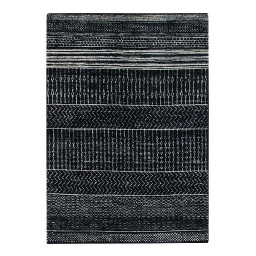 Vintage In&out Ethno - Tapis D'intérieur Et D'extérieur Effet Vintage Noir 160 X 230 Cm
