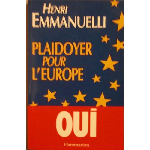 Plaidoyer Pour L'europe