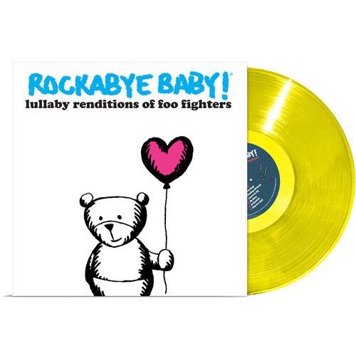 Rockabye Baby! - Lullaby Renditions Of Foo Fighters - Yellow [Vinyl Lp] Colored Vinyl, Yellow, Poster