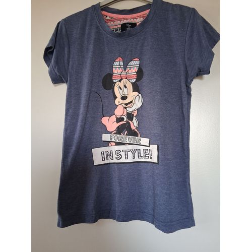 T-Shirt "Disney Mickey" T-S" Bleu Et Multicolore Femme