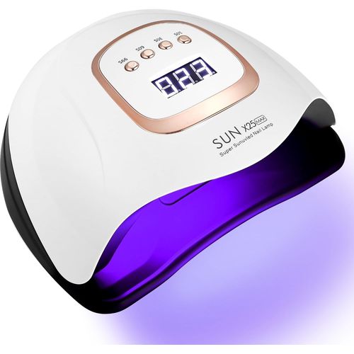 Lampe Uv Led Ongles Gel, 380w Professionnel Sèche Ongles Automatique, Séchage Rapide, 81 Led Lampe, Grand Lcd Ecran, 4 Minuteries 10s/30s/60s/99s Pour Vernis Semi Permanent, Gel Et Vernis 