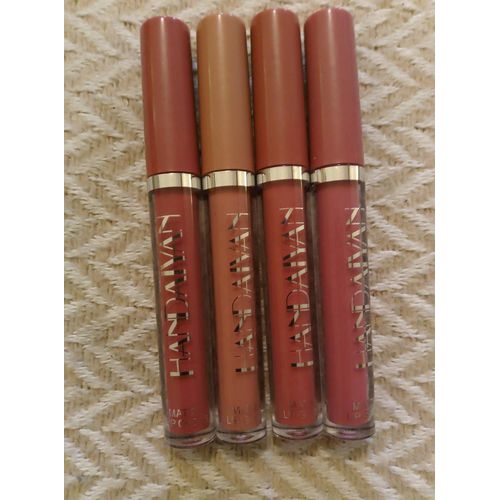 Lot De 4 Gloss Roses Rose