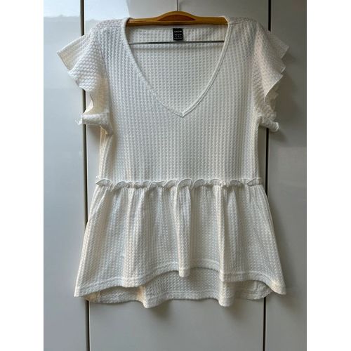 Tee-Shirt Blanc Shein - Taille M