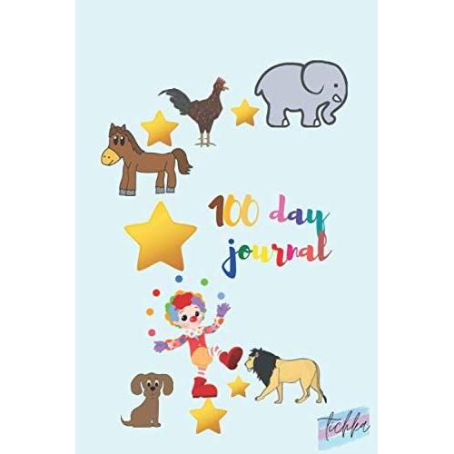 100 Hands Drawing Notebook For Your Son: Notebook For Kids Boys And Girls To Write Journal And Creative Idea And Motivational Things Animals Theme Is Good For Inspiring Kids Mind Size 6x9 100 Page