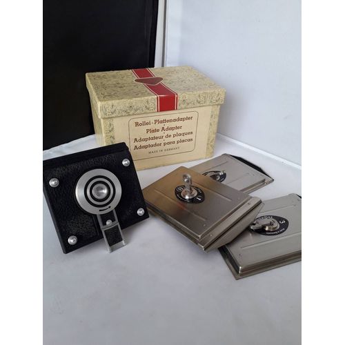 ROLLEI ADAPTATEUR DE PLAQUES ROLLEIFLEX