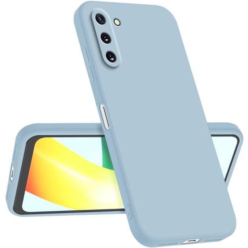 Coque Pour Samsung Galaxy Note10 6.3"" , Fine Antichoc Personnalisée Design Minimaliste - Bleu Fumé