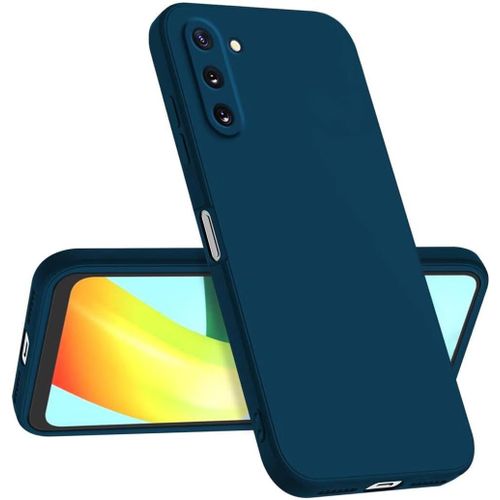 Coque Pour Samsung Galaxy Note10 6.3"" , Fine Antichoc Personnalisée Design Minimaliste - Bleu Saphir