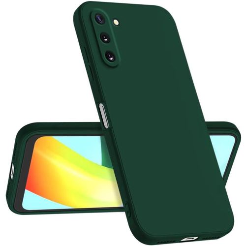 Coque Pour Samsung Galaxy Note10 6.3"" , Fine Antichoc Personnalisée Design Minimaliste - Vert Foncé