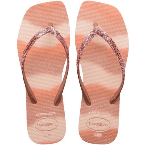 Havaianas Slim Square Glitter Colour Rose