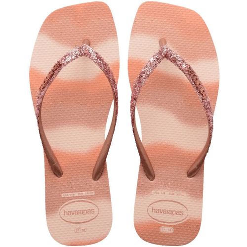 Havaianas Slim Square Glitter Colour Rose
