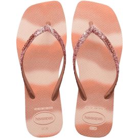 Havaianas Slim Square Glitter Colour Rose