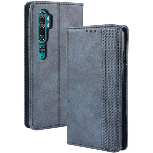 Coque Pour Xiaomi Mi Note 10/Note 10 Pro,Etui Coques Et Xiaomi Mi Note 10/Note 10 Pro,Cuir Carte Bancaire Fentes Cover De Protection Bumper Couvrir Flip Magnétique Couverture Coquille Arrière