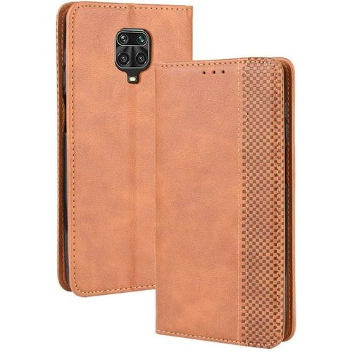 Coque Pour Xiaomi Redmi Note 9s,Etui Coques Pour Xiaomi Redmi Note 9s,Cuir Carte Bancaire Fentes Cover De Protection Bumper Portable Couvrir Flip Magnétique Couverture Coquille Arrière