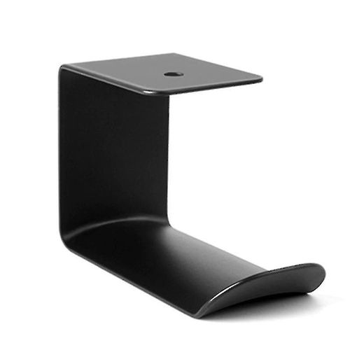 Support pour casque sous le bureau ¿ Support acrylique robuste pour casques, installation facile avec autocollant 3M