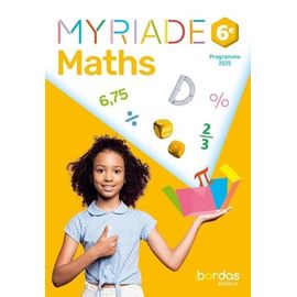 Maths 6e Myriade