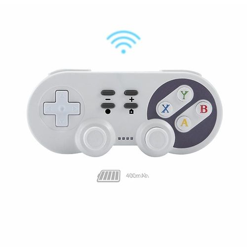 Manette De Jeu Polyvalente Pour Switch, Pc, Android, Ps3 ¿ Bluetooth Sans Fil Et Usb-C, Vibration Rumble