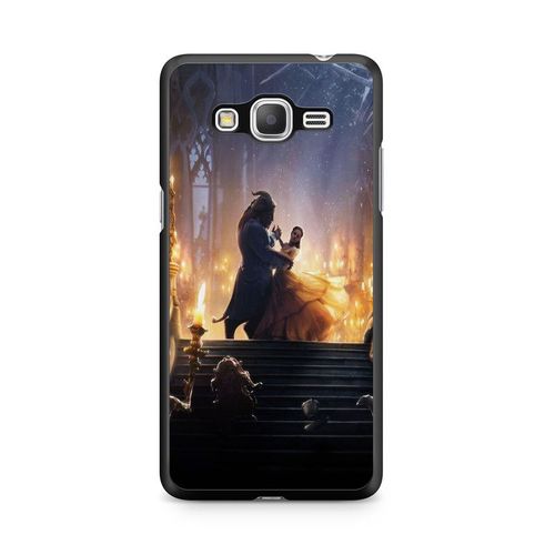 Coque De Téléphone Pour Samsung Galaxy J5 2016 ( J510 ) La Belle Et La Bete Disney Dessin Animé Rose Eternelle Ref 1135