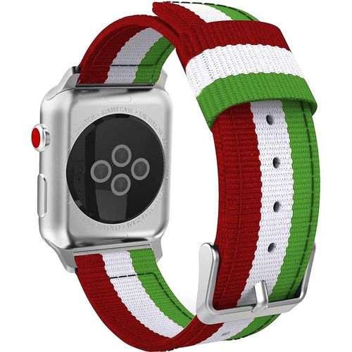 Bracelet De Rechange En Nylon De Qualité Supérieure Pour Apple Watch Series 1 À 5 (38-44 Mm) ¿ Confortable Et Durable