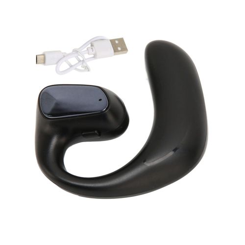 Oreillette Bluetooth Sans Fil Avec Annonce Vocale, Double Suppression Du Bruit, Confortable, Faible Latence, Facile À Nettoyer