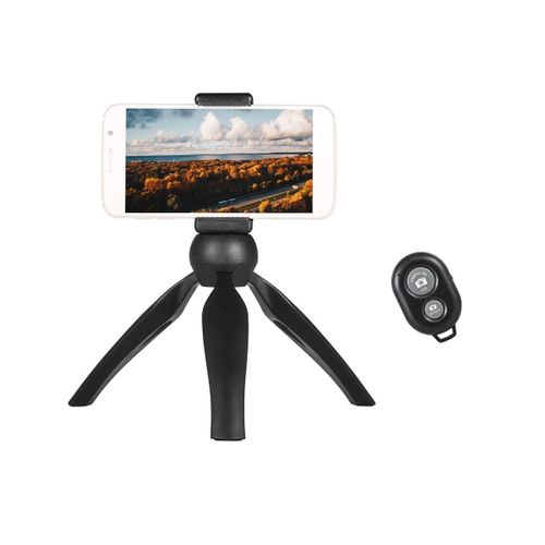 Mini trépied de table avec télécommande pour smartphones et appareils photo