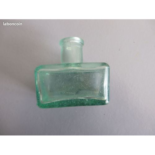 Ancienne Bouteille D´Encre. Encrier Vide/T46