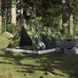 Tente De Camping 2 Personnes Camouflage Imperméable