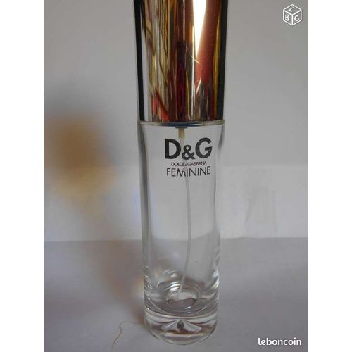 Flacon Vide D & G Pour Collection
