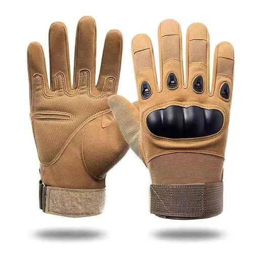 Gants D'équitation Tactiques Pour Les Fans Militaires, Gants De Sports De Plein Air-Xl Khaki