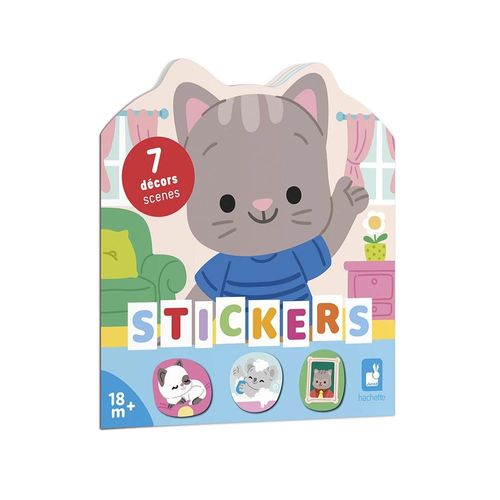 Cahier De Stickers Pour Enfants La Maison - Janod