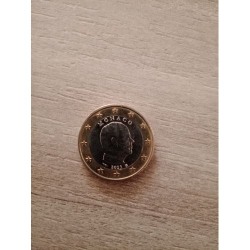 Pièces 1€ Monaco Albert2 De 2023 Très Bonne État.