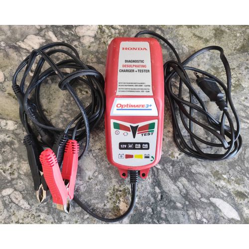 Chargeur Tester Honda Optimate 3+ 12v
