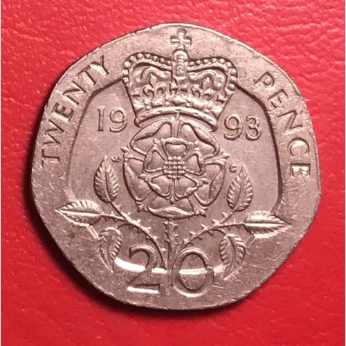 20 Pence - Elizabeth I I  3e Effigie - 1993 - Royaume Uni