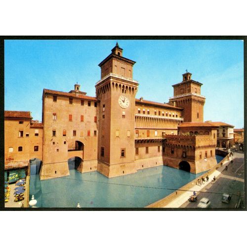 Carte Postale Ferrara, Castello Estense Sec Xiv